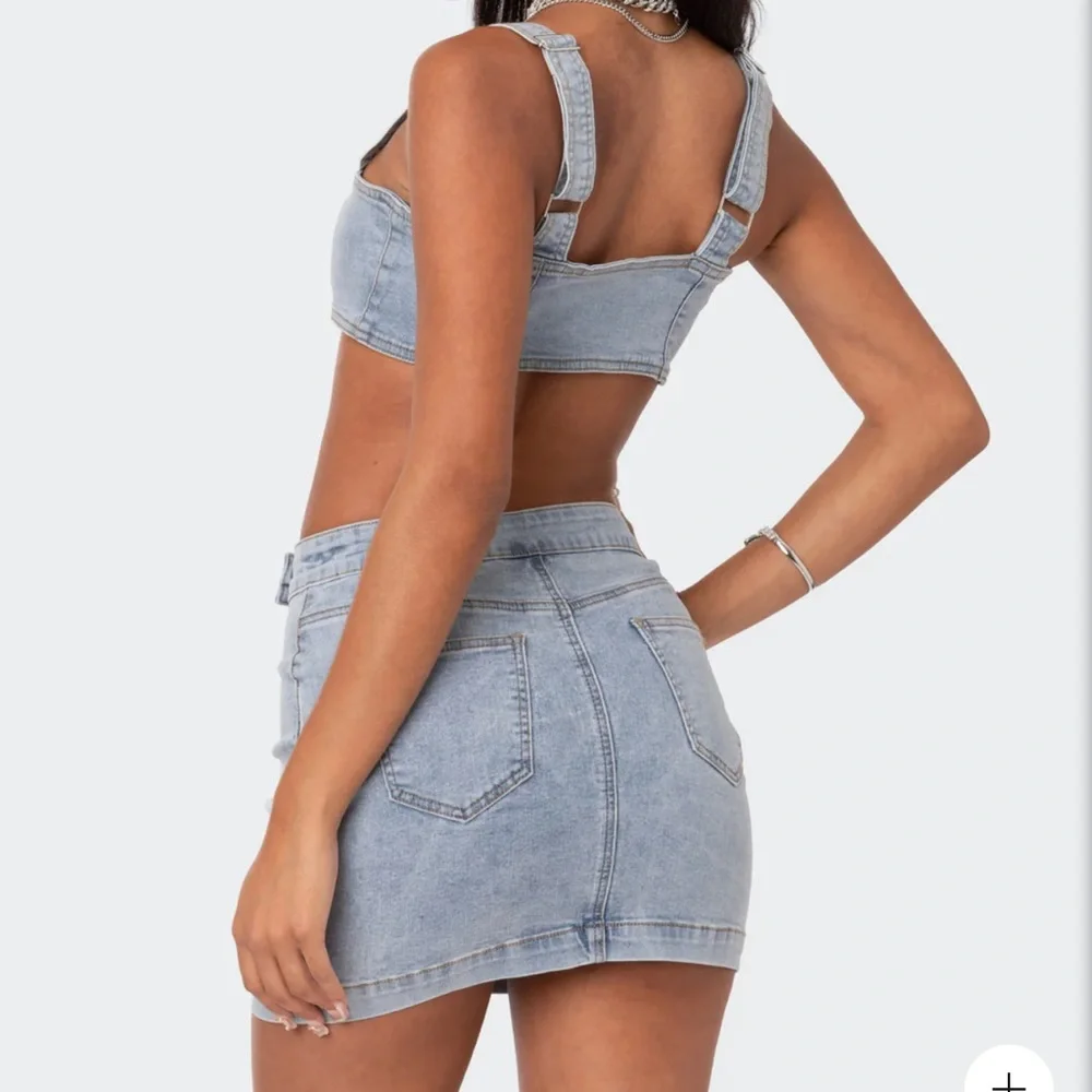Edikted denim set - Picture 4 of 4
